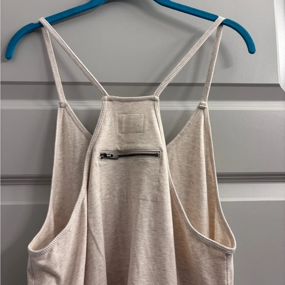 FP Movement Hot Shot Romper Onesie Jumpsuit X-Small XS Cream Tan Off White Beige - Picture 6 of 8